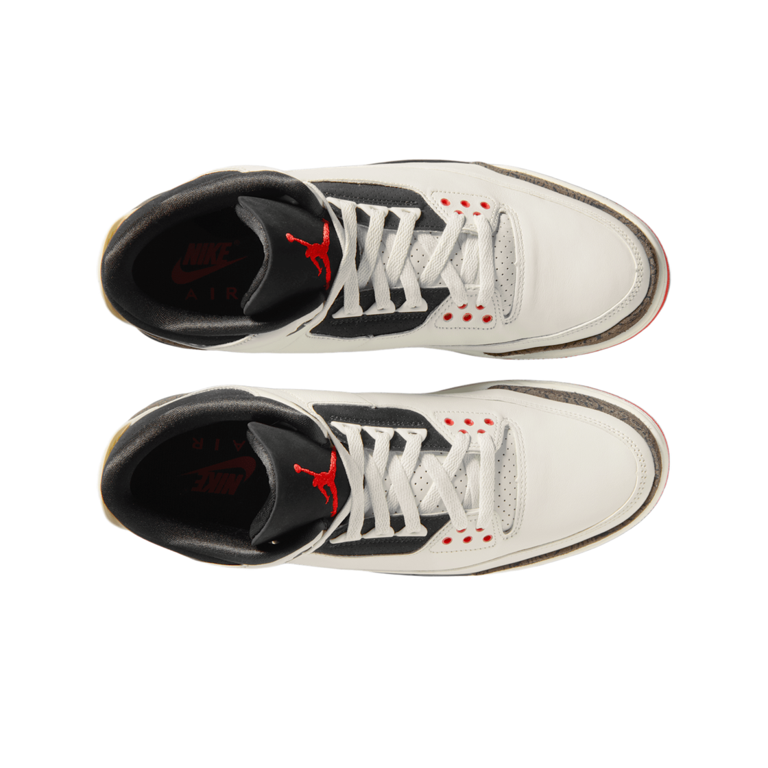 조던 3 레트로 OG 세일 앤 유니버시티 레드(Jordan 3 Retro OG Sail and University Red) - 2