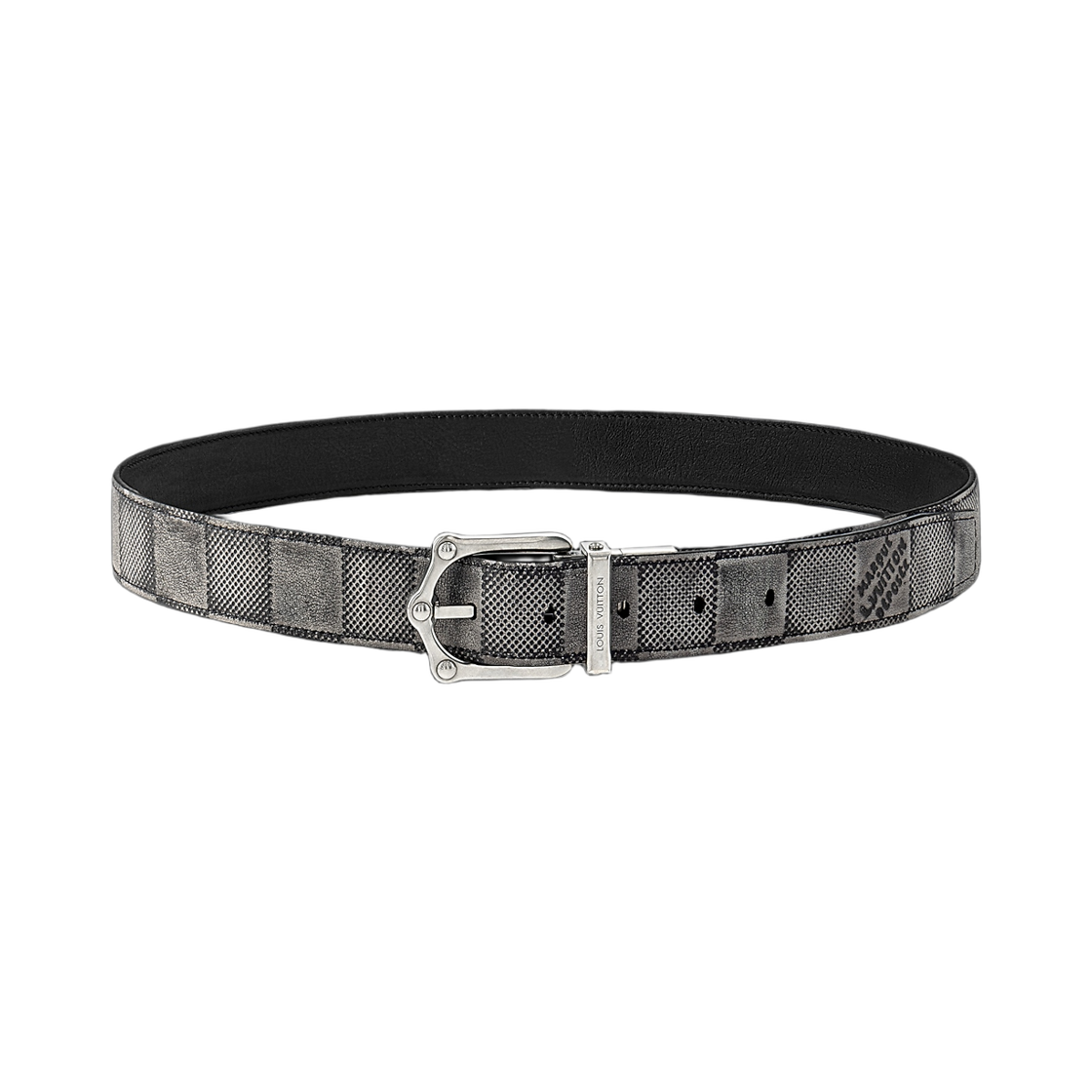 - Louis Vuitton LV Frog 35mm Reversible Belt Black Grey