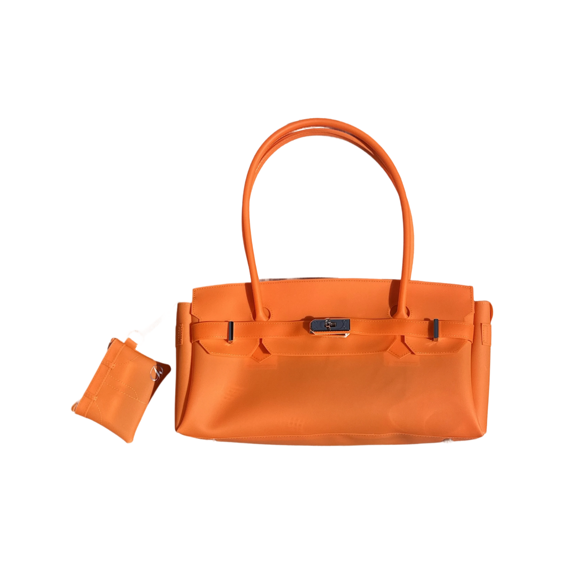 다이닛 젤리 투웨이 백 오렌지(Deinet Jelly Two-Way Bag Orange)