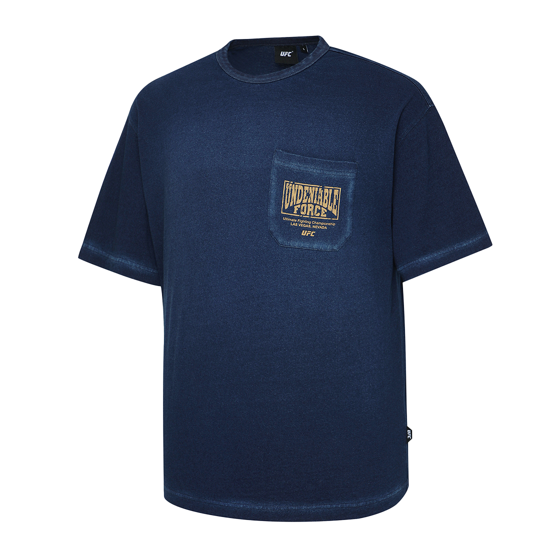 유에프씨 스포츠 데님라이크 릴렉스핏 반팔 티셔츠 U2SSX2319ID(UFC SPORT Denim-Like Relaxed Fit Ss Indigo) - 2