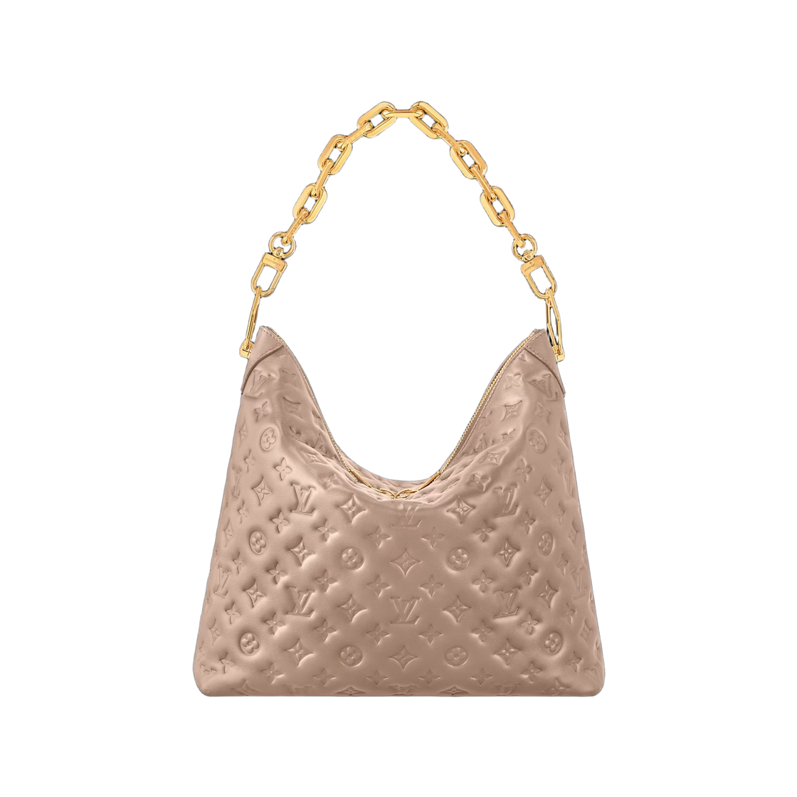 M12071 Louis Vuitton Coussin Hobo MM Galet