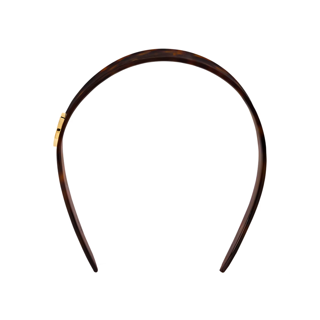 (W) 루이비통 LV 서클 헤드밴드 다크 톨토이즈쉘((W) Louis Vuitton LV Circle Headband Dark Tortoise) - 2