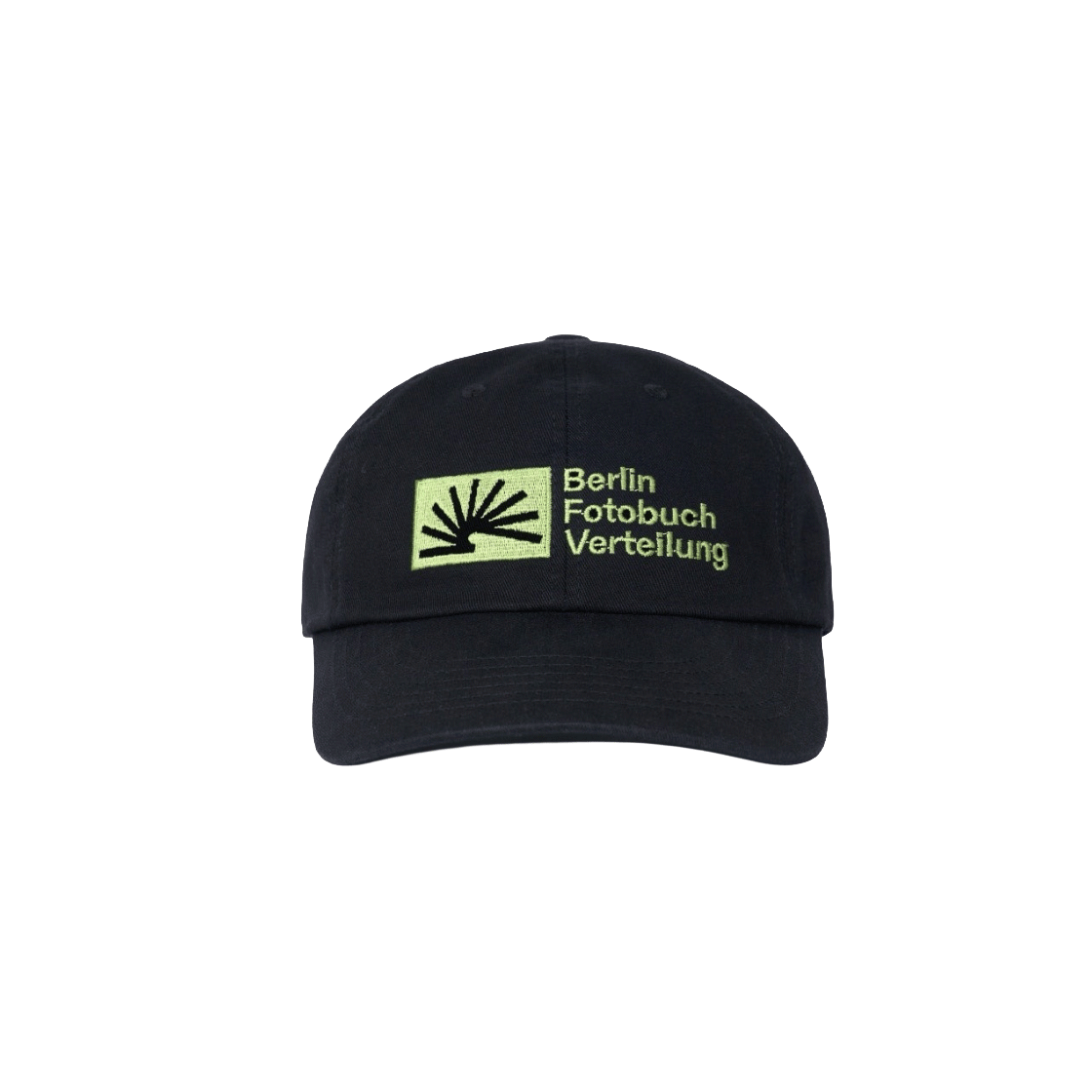 베를린 포토북 디스트리뷰션 비에프브이 로고 캡 블랙 02(Berlin Photobook Distribution Bfv Logo Cap Black 02)