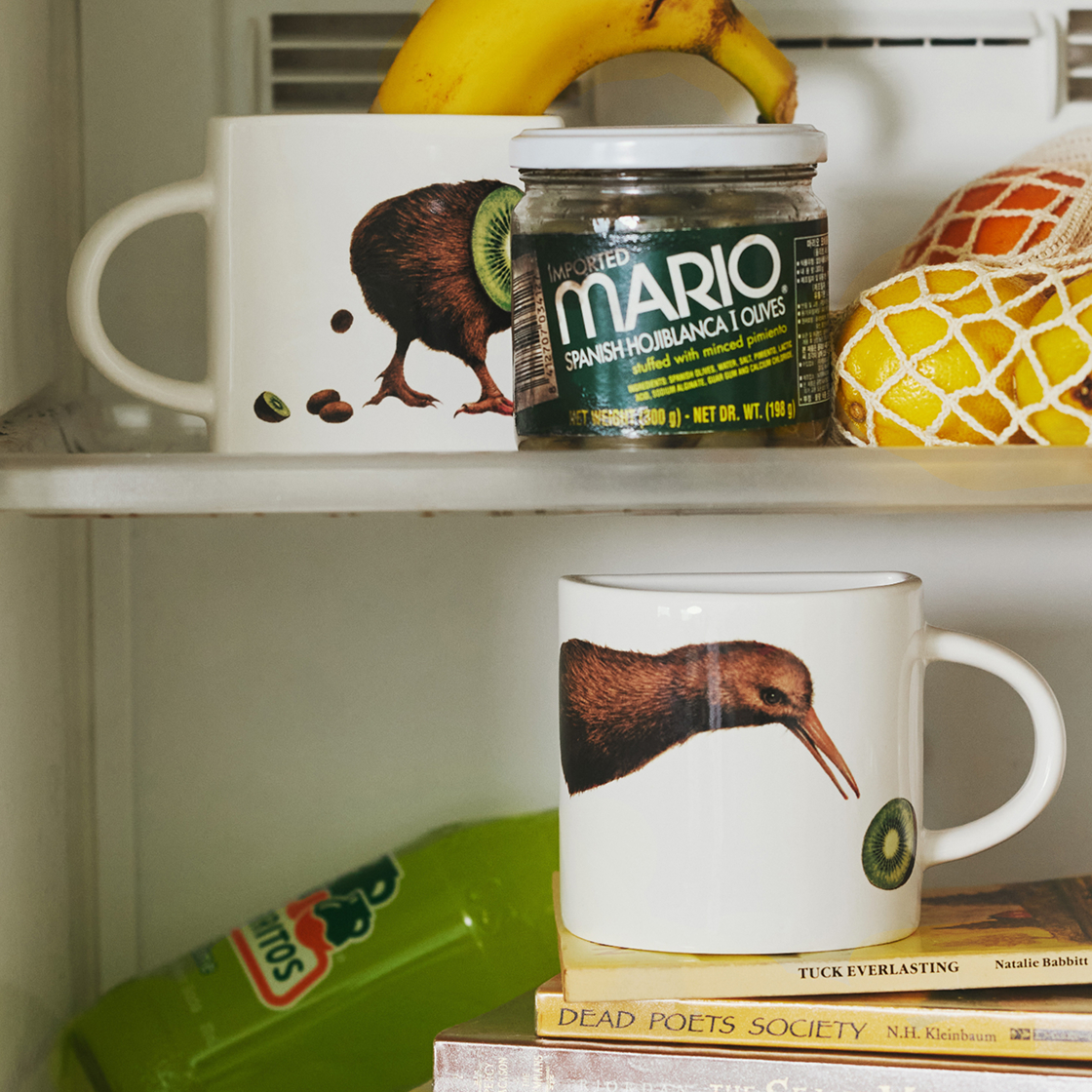 세이투셰 키위 하프 머그 세트(Say Touche Kiwi Half Mug Set) - 4