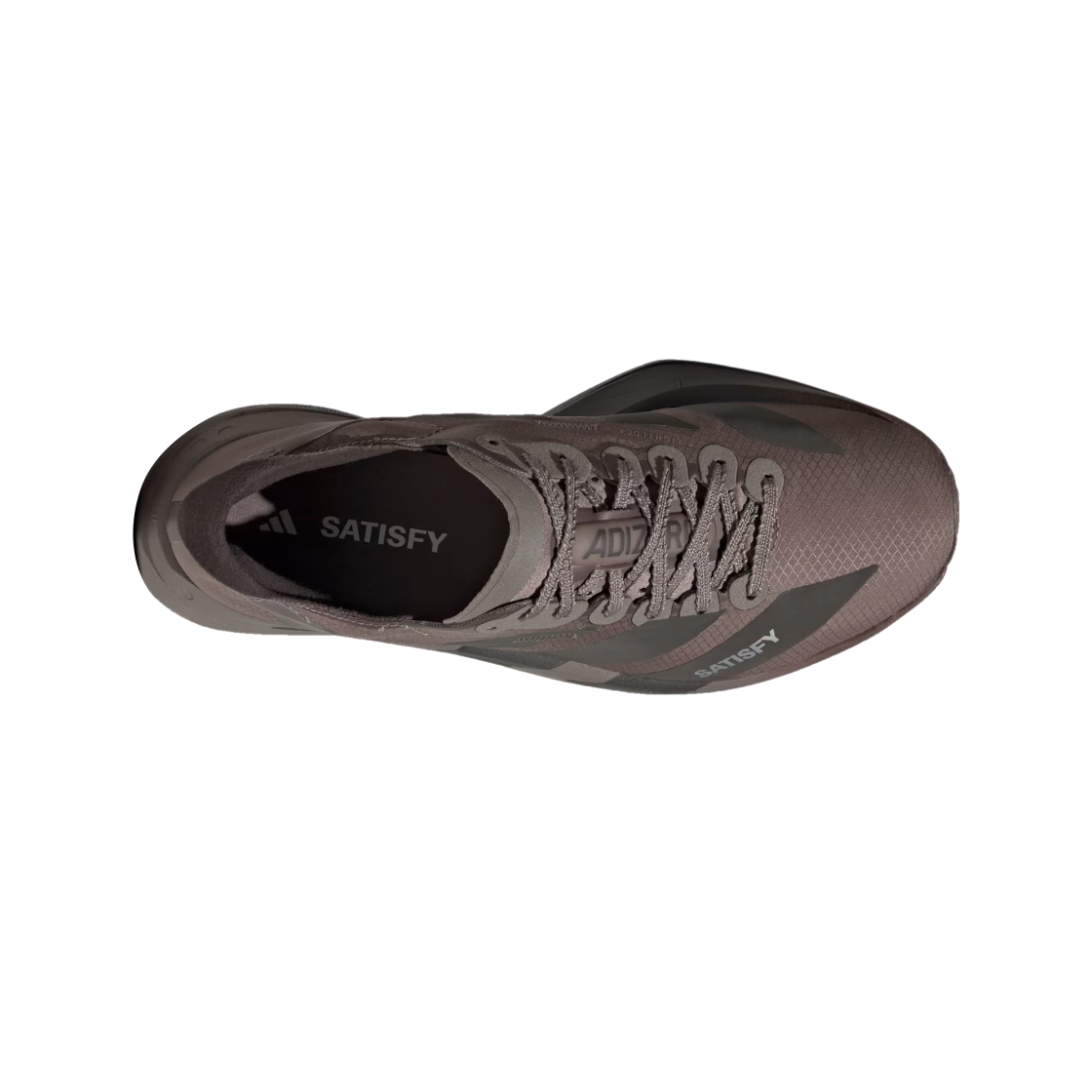 (W) 아디다스 x 새티스파이 아디제로 아디오스 프로 4 브라운 오로라 커피 메탈릭((W) Adidas x Satisfy Adizero Adios Pro 4 Brown Aurora Coffee Metallic) - 3