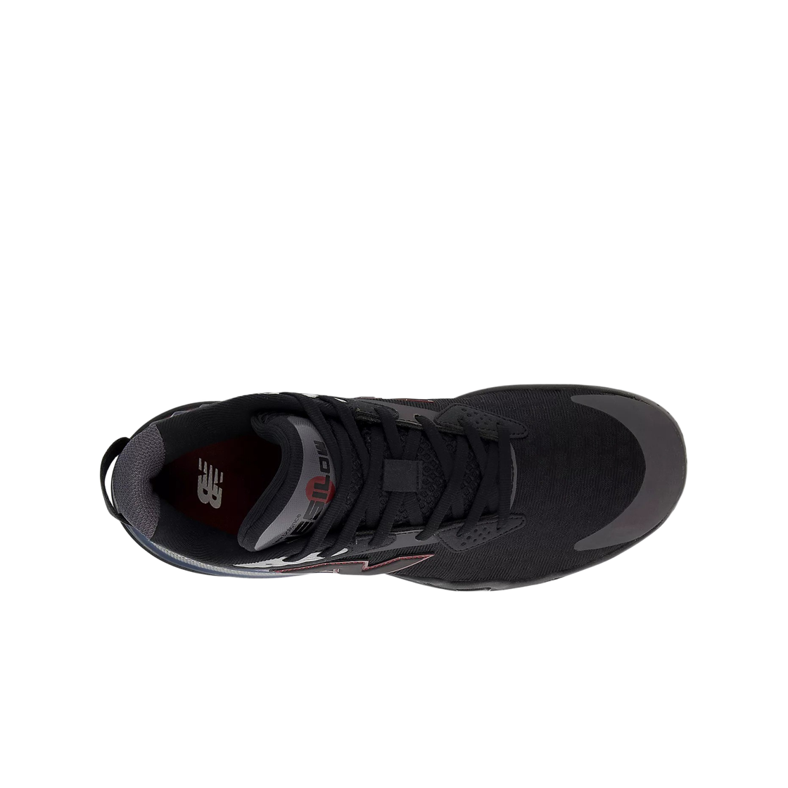 뉴발란스 헤시 로우 v2 블랙 클래식 크림슨 - D 스탠다드(New Balance Hesi Low v2 Black Classic Crimson - D Standard) - 2