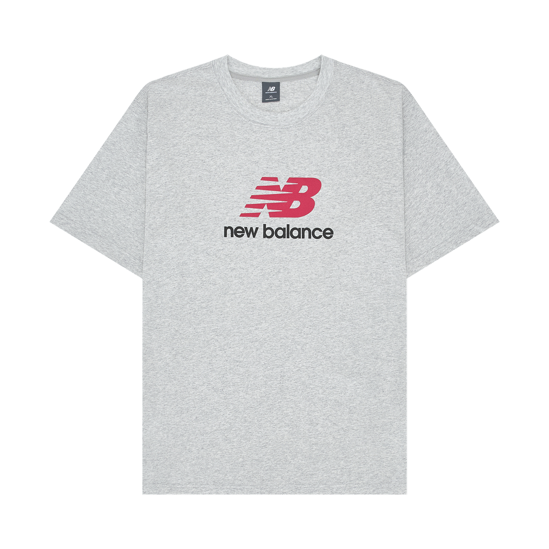 뉴발란스 애슬레틱스 로고 티셔츠 애쉬 헤더(New Balance Athletics Logo T-Shirt Ash Heather) - 1