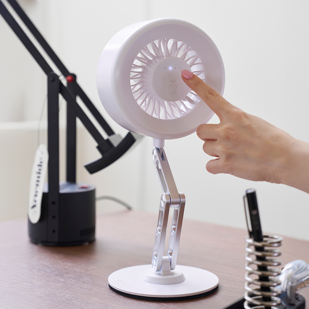 올리 탁상용선풍기 소형 스켈레톤 BLDC 무선선풍기 미니 써큘레이터 OLTF01(OLLY table fan BLDC wireless fan mini circulator OLTF01) - 3