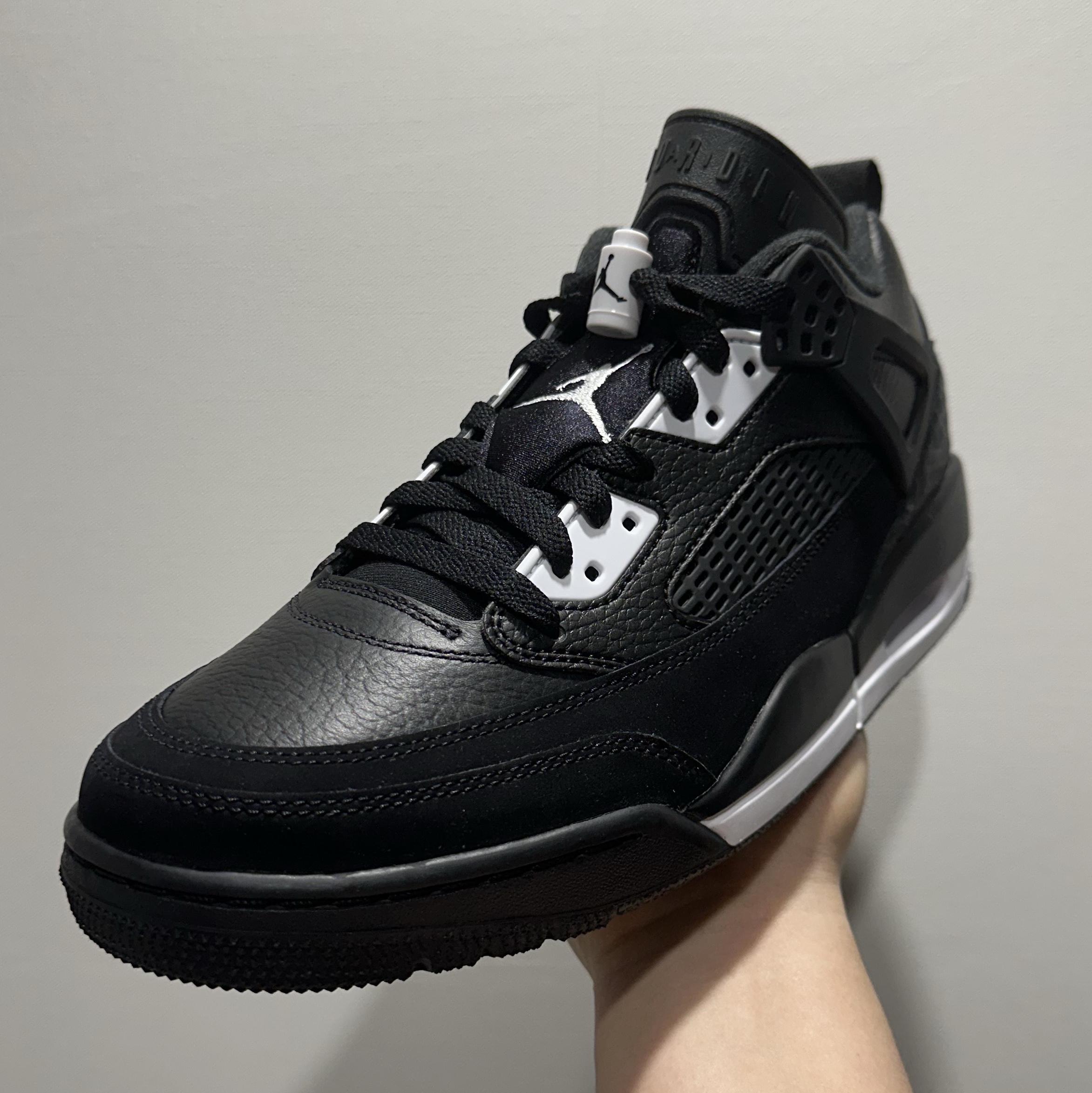 Jordan Spizike Low Black White 착용 스타일
