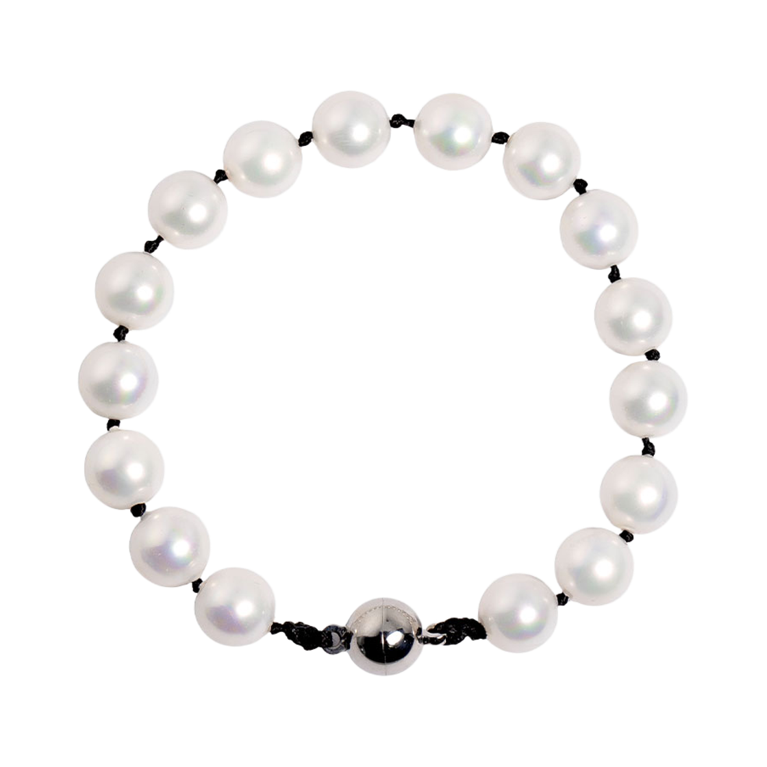 L261MBC020 lovememonster Big Wish Pearl Bracelet BLACK