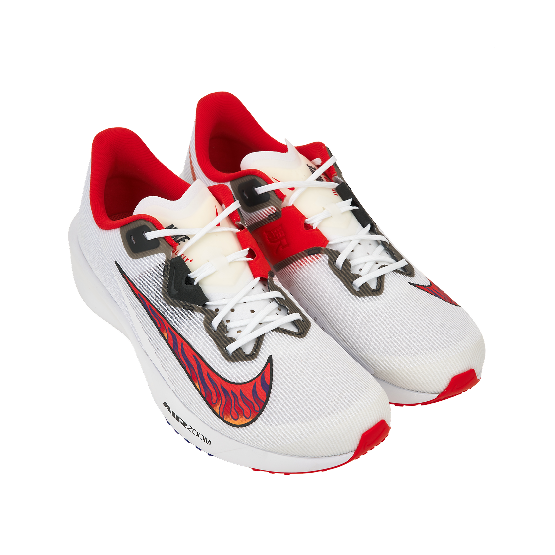 나이키 에어 줌 라이벌 플라이 4 화이트 하바네로 레드(Nike Air Zoom Rival Fly 4 White Habanero Red) - 4