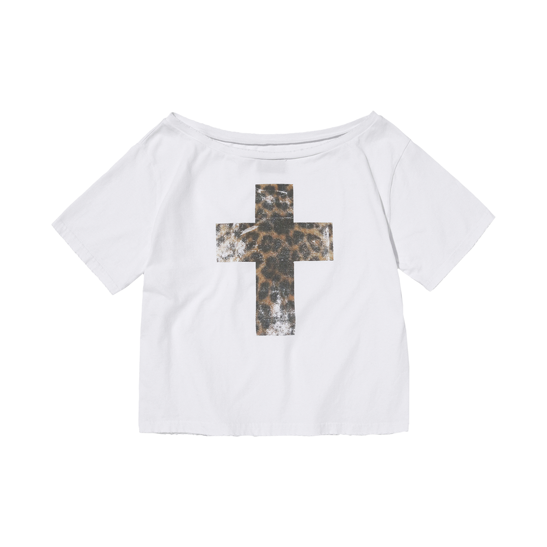 스웨이드 크로스 원 숄더 티 화이트(Suade Cross One Shoulder Tee White)