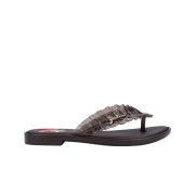 (W) Melissa x Ganni Flip Flop Slim Brown