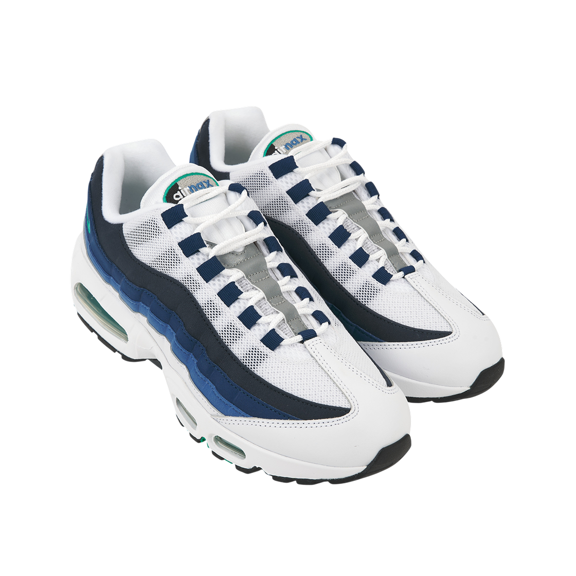 나이키 에어맥스 95 빅 버블 화이트 에메랄드 그린(Nike Air Max 95 Big Bubble White Emerald Green) - 4