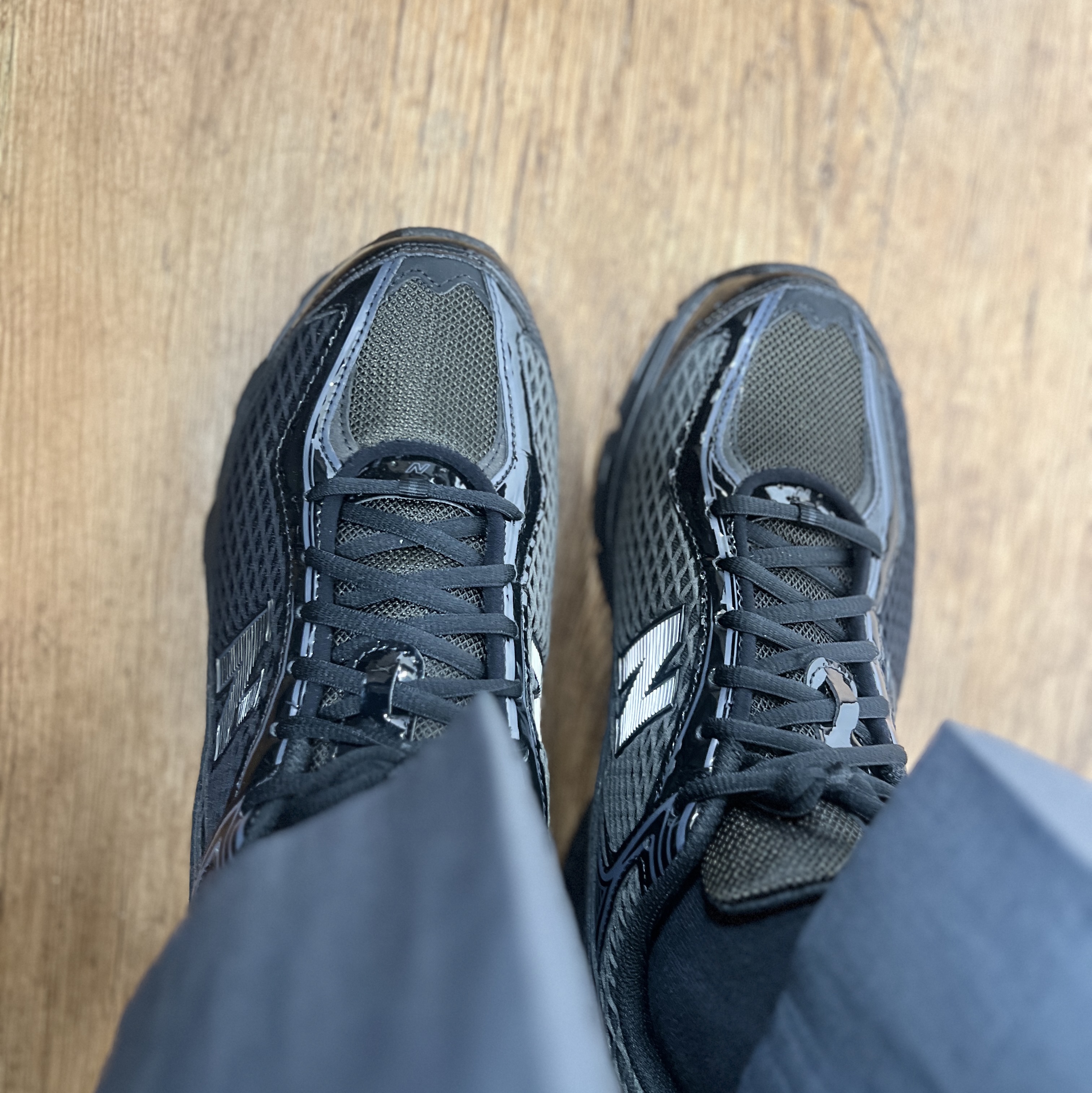 New Balance 509 Black 착용 스타일