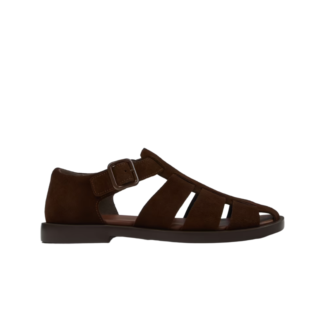 K101011-004 Camper Don Suede Sandals Brown