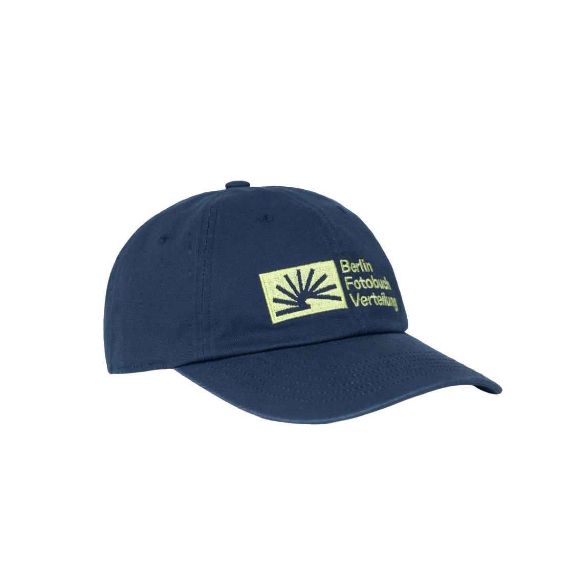 베를린 포토북 디스트리뷰션 비에프브이 로고 캡 네이비 02(Berlin Photobook Distribution Bfv Logo Cap Navy 02) - 2