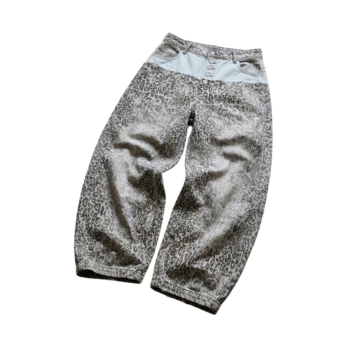 스팁 사바나*레오파드 팬츠 - 배기 실루엣(STEEPC Savana*Leopard pants - baggy) - 2
