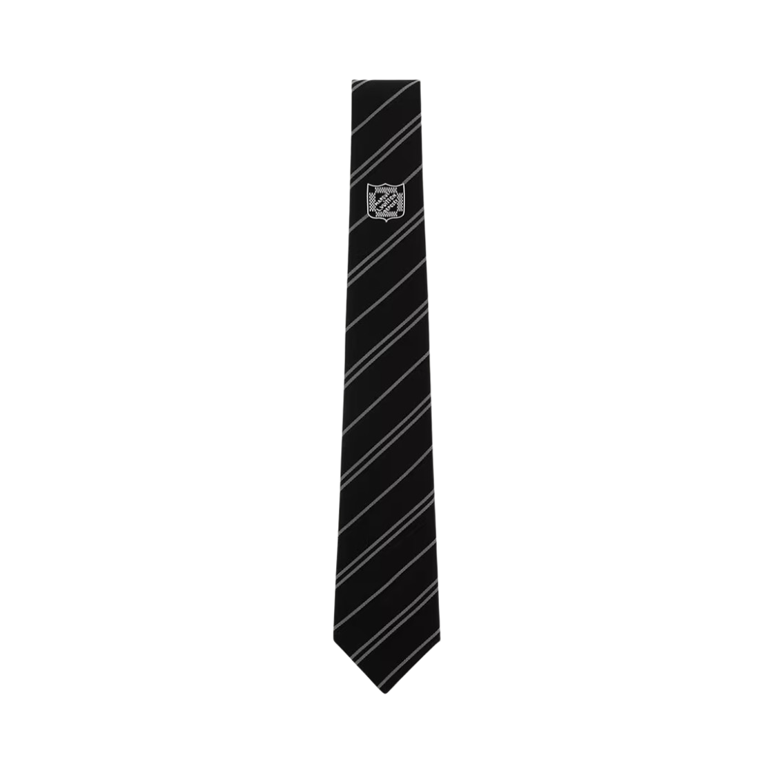 M96409 Louis Vuitton Ecu Stripes Tie Black