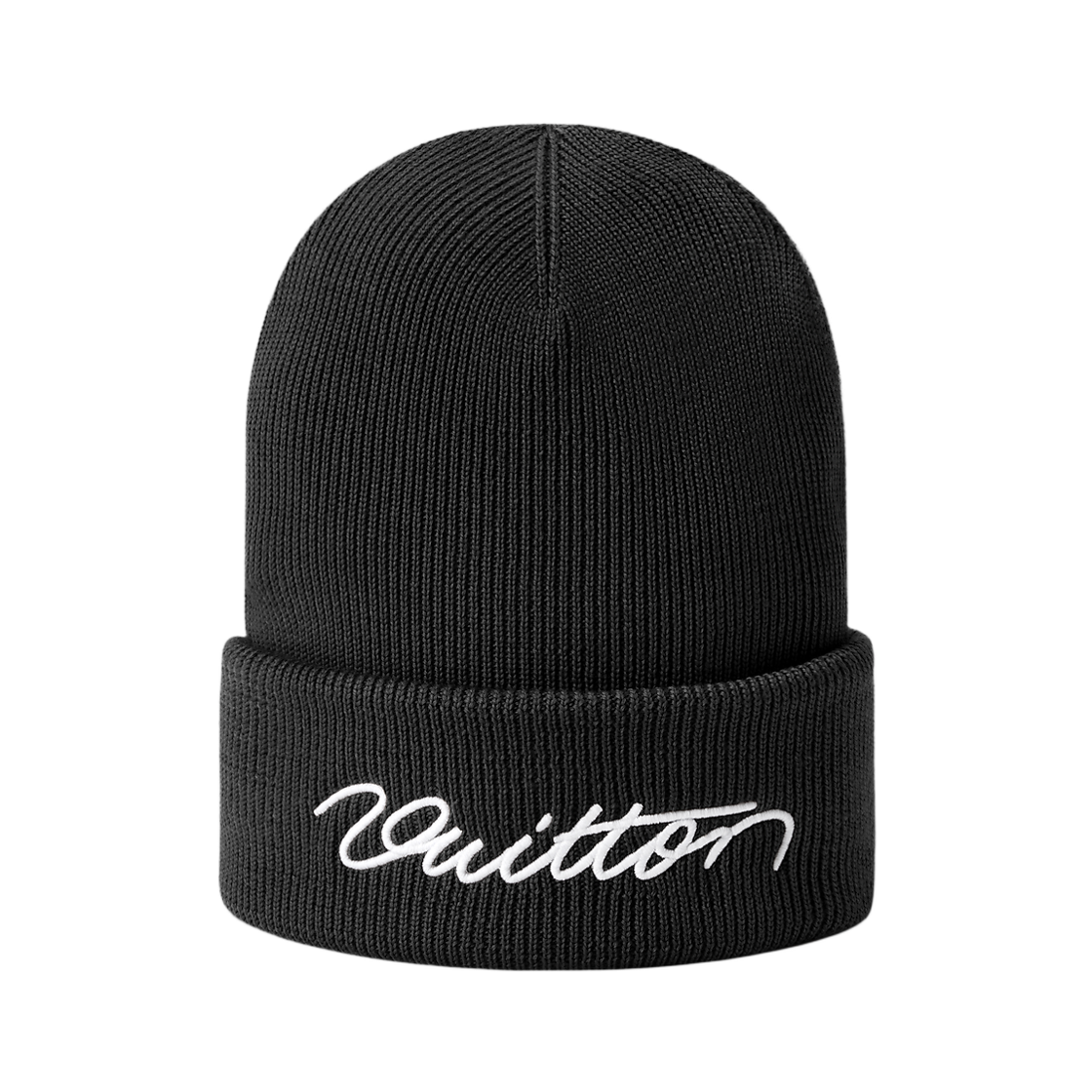 M5330A Louis Vuitton Signature Beanie Black