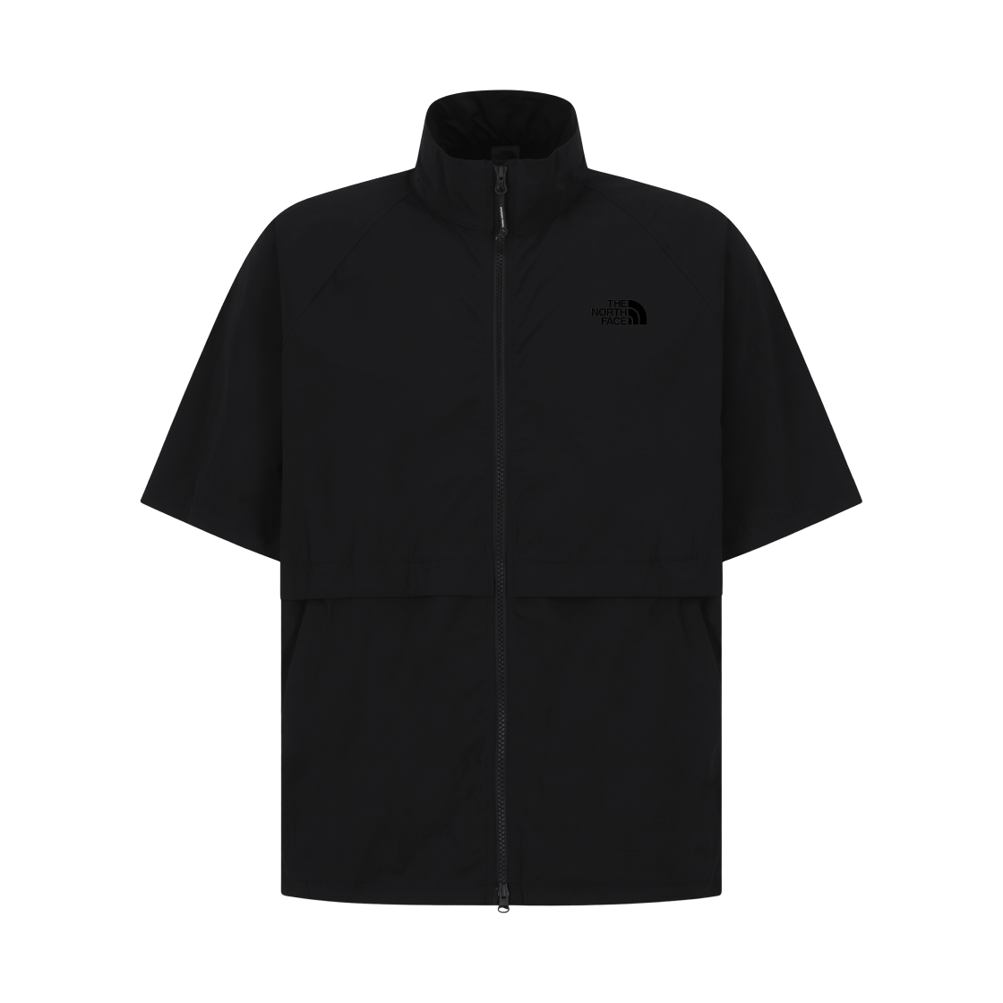NT7KS01J The North Face White Label Icepulse S/S Zip Up Black - 26SS