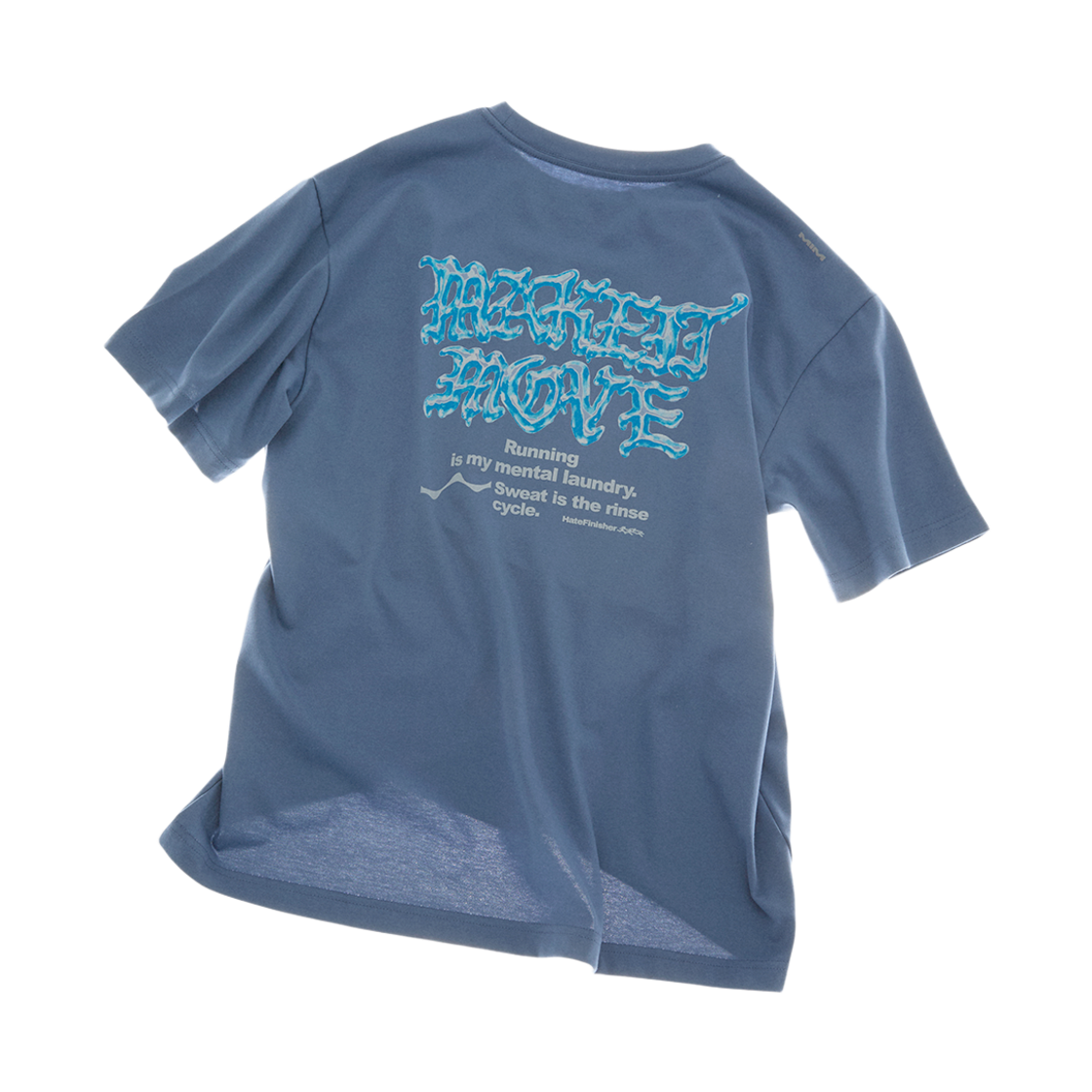 엠아이엠 드롭렛 타입 티셔츠 블루(MIM Droplet Type T-shirts Blue)