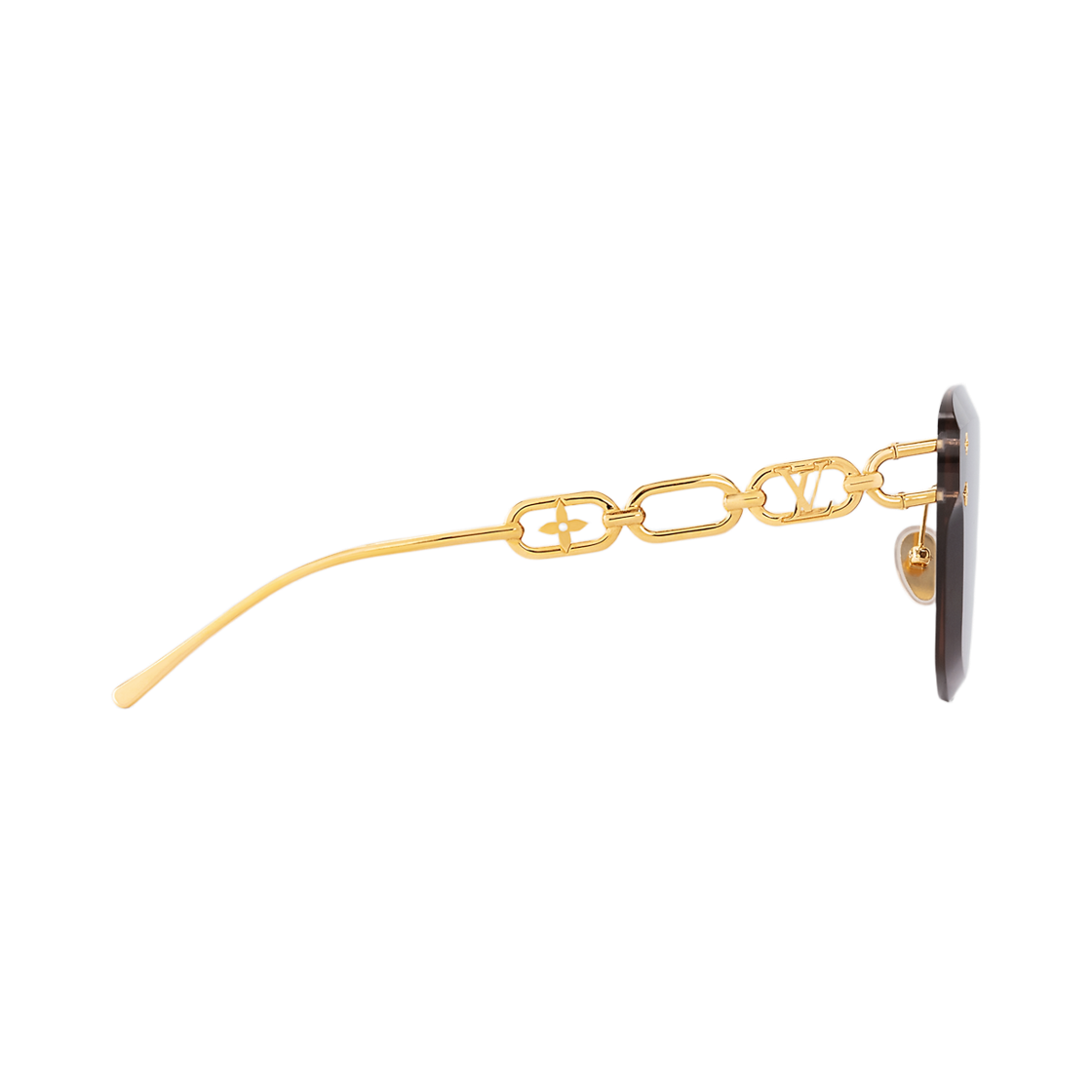 (W) 루이비통 LV 주얼 캣 아이 선글라스 그라디언트 블루 골드((W) Louis Vuitton LV Jewel Cat Eye Sunglasses Gradient Blue Gold) - 2
