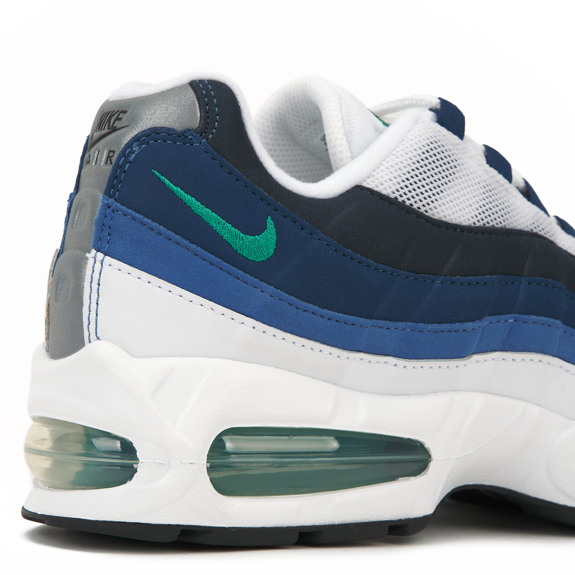 나이키 에어맥스 95 빅 버블 화이트 에메랄드 그린(Nike Air Max 95 Big Bubble White Emerald Green) - 8