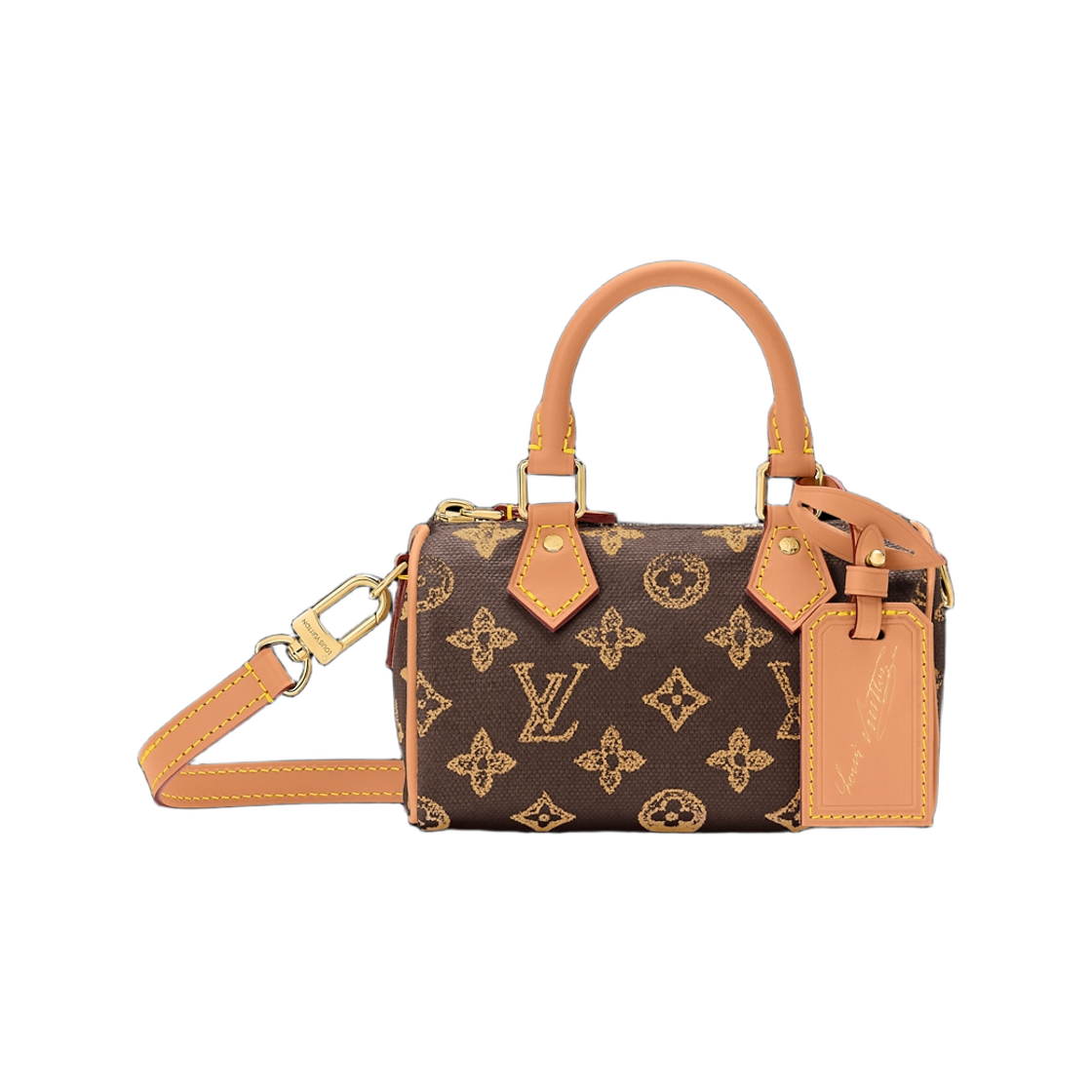 M27610 Louis Vuitton Nano Speedy Other Monogram Canvas Ebene