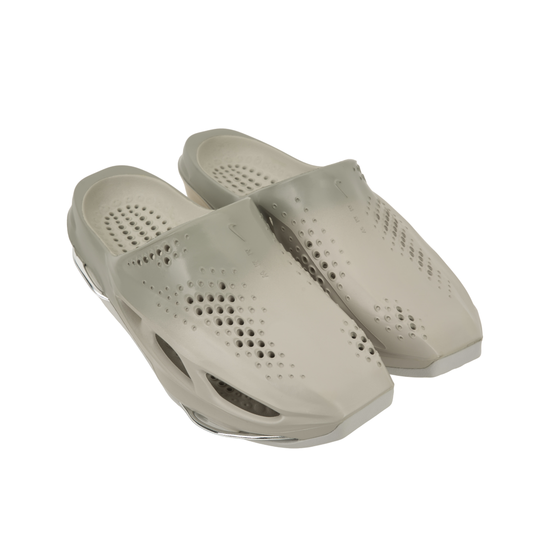 나이키 x 매튜 M 윌리엄스 005 슬라이드 라이트 본 앤 크롬(Nike x Matthew M Williams 005 Slide Light Bone and Chrome) - 4
