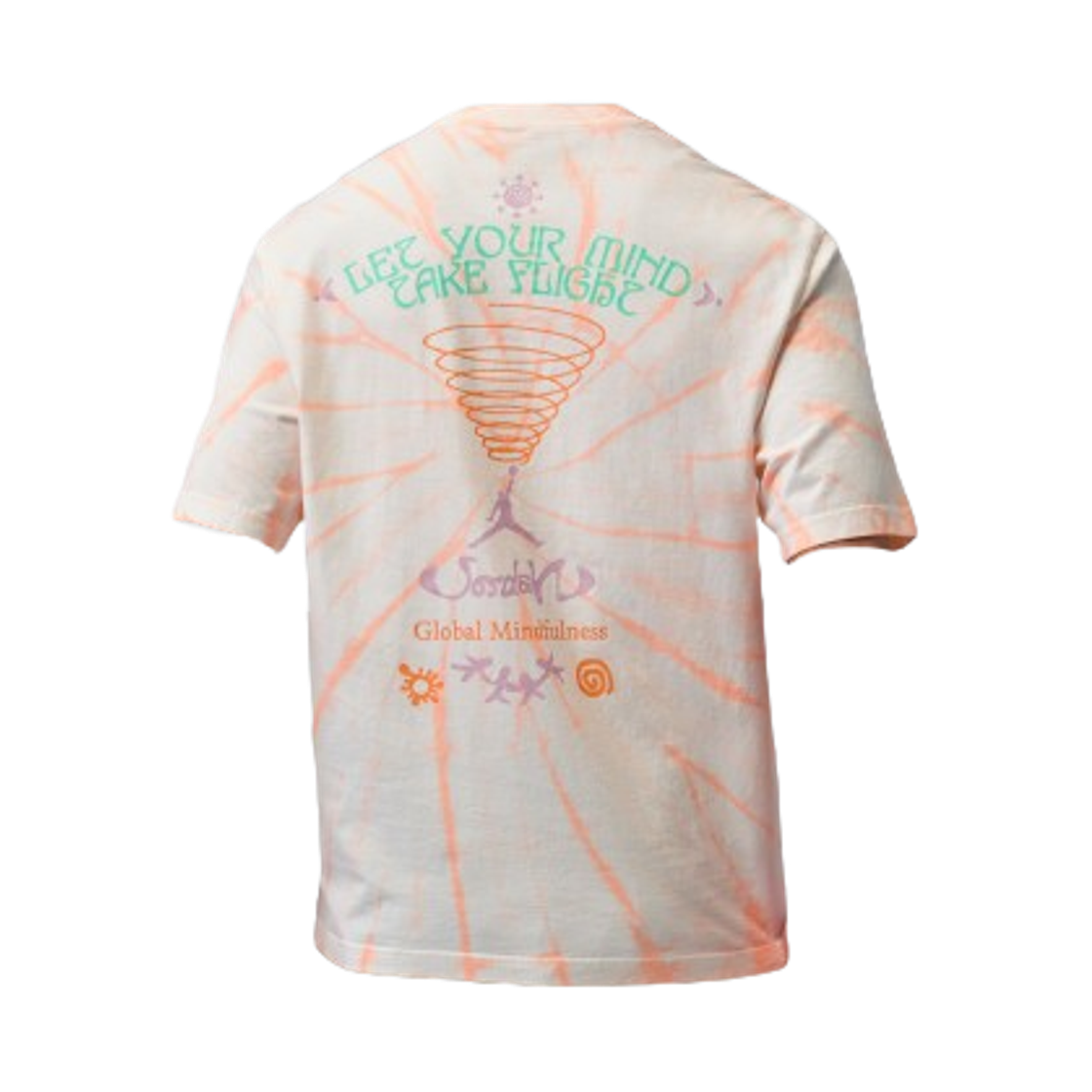 IF3157-133 Jordan Brooklyn Tie-Dye Festival T-Shirt Sail (IF3157-133)