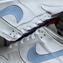 Nike Dunk Low Silver Blue 착용 스타일