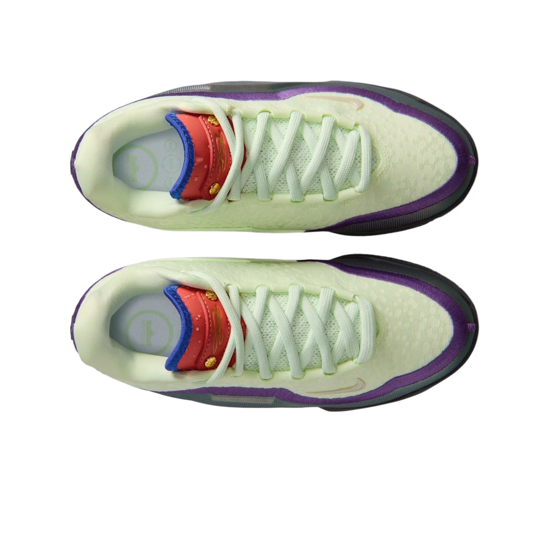 (GS) 나이키 르브론 23 그린 앤비 볼트 틴트 블랙((GS) Nike LeBron XXIII Green with Envy Volt Tint Black) - 2
