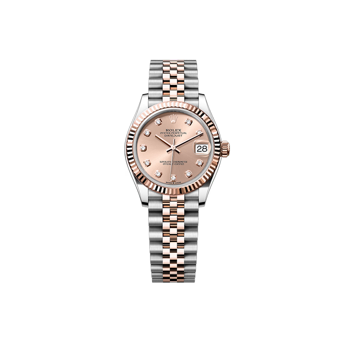 롤렉스 데이저스트 31-278271 로즈 10P 쥬빌리 NO.7971(Rolex Datejust 278271 Rose Gold 10P Jubilee No. 7971)