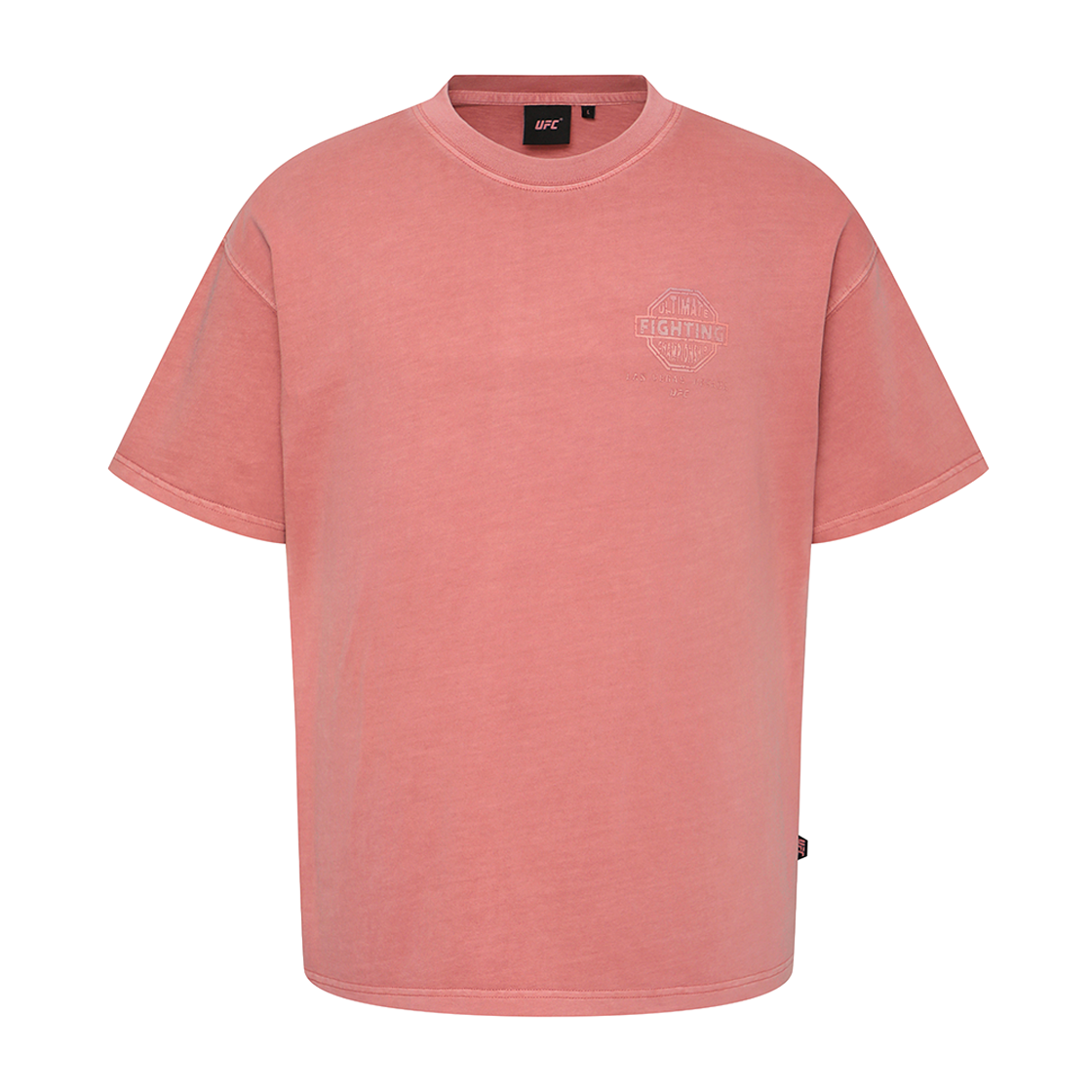 유에프씨 스포츠 컴뱃 릴렉스핏 다잉 반팔 티셔츠 핑크 U2SSX2321PI(UFC SPORT Combat Relaxed Fit Dyeing Short Sleeve Pink) - 3