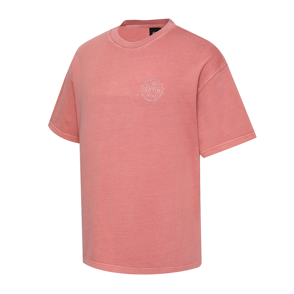유에프씨 스포츠 컴뱃 릴렉스핏 다잉 반팔 티셔츠 핑크 U2SSX2321PI(UFC SPORT Combat Relaxed Fit Dyeing Short Sleeve Pink) - 2