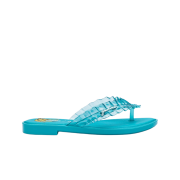 (W) Melissa x Ganni Flip Flop Slim Blue