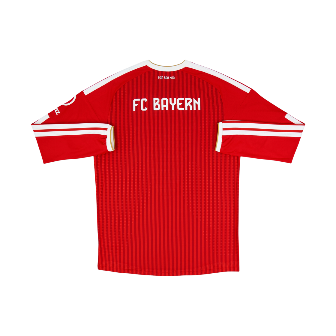 아디다스 FC 바이에른 뮌헨 2026/27 홈 어센틱 롱슬리브 저지 베러 스칼렛 화이트 - US 사이즈 (논 마킹 버전)(Adidas FC Bayern Munchen 2026/27 Home Authentic Long Sleeve Jersey Better Scarlet White - US Sizing (Non Marking Ver.)) - 2