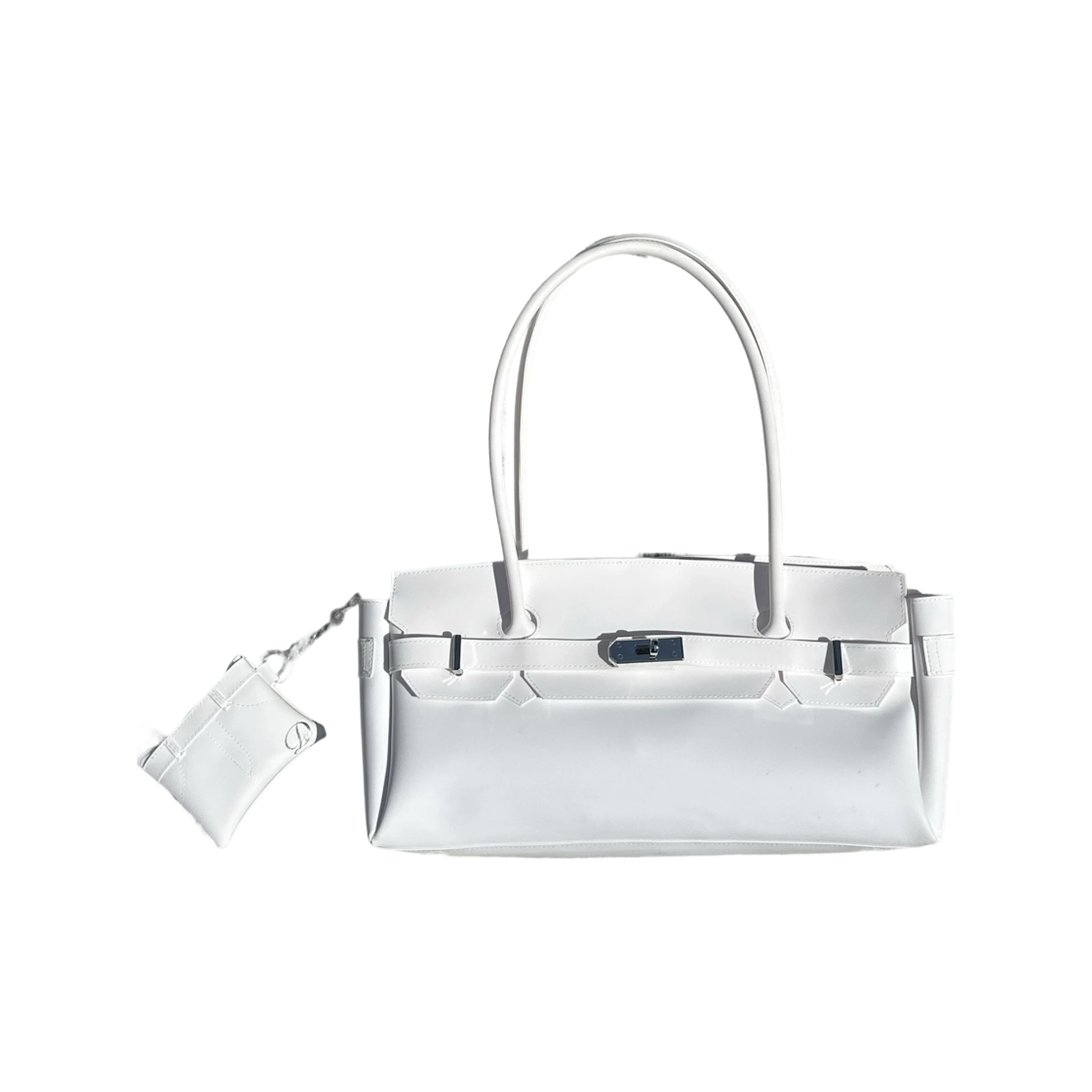 다이닛 젤리 투웨이 백 화이트(Deinet Jelly Two-Way Bag White)