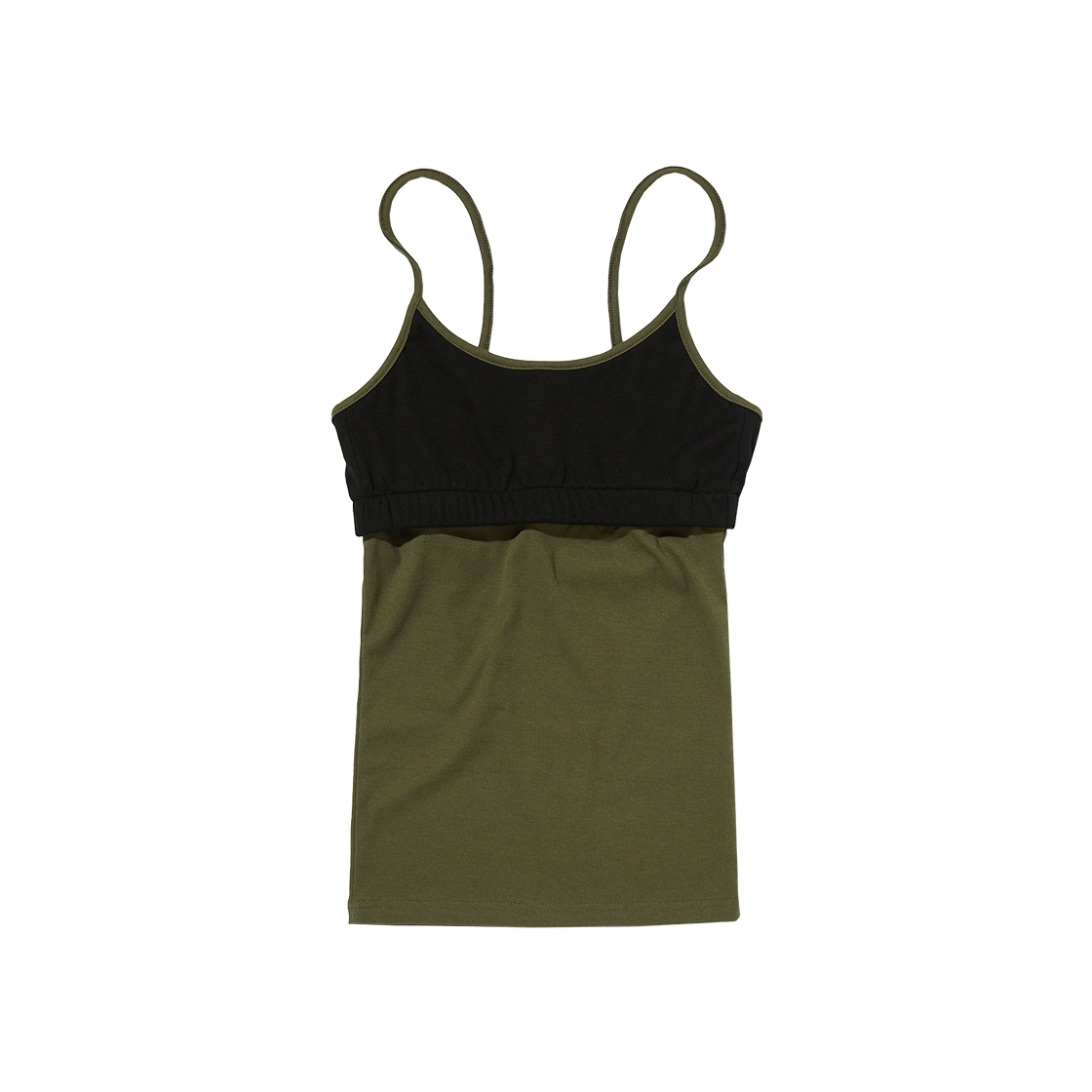 스웨이드 컬러 블록 슬리브리스 블랙(Suade Color Block Sleeveless Black)