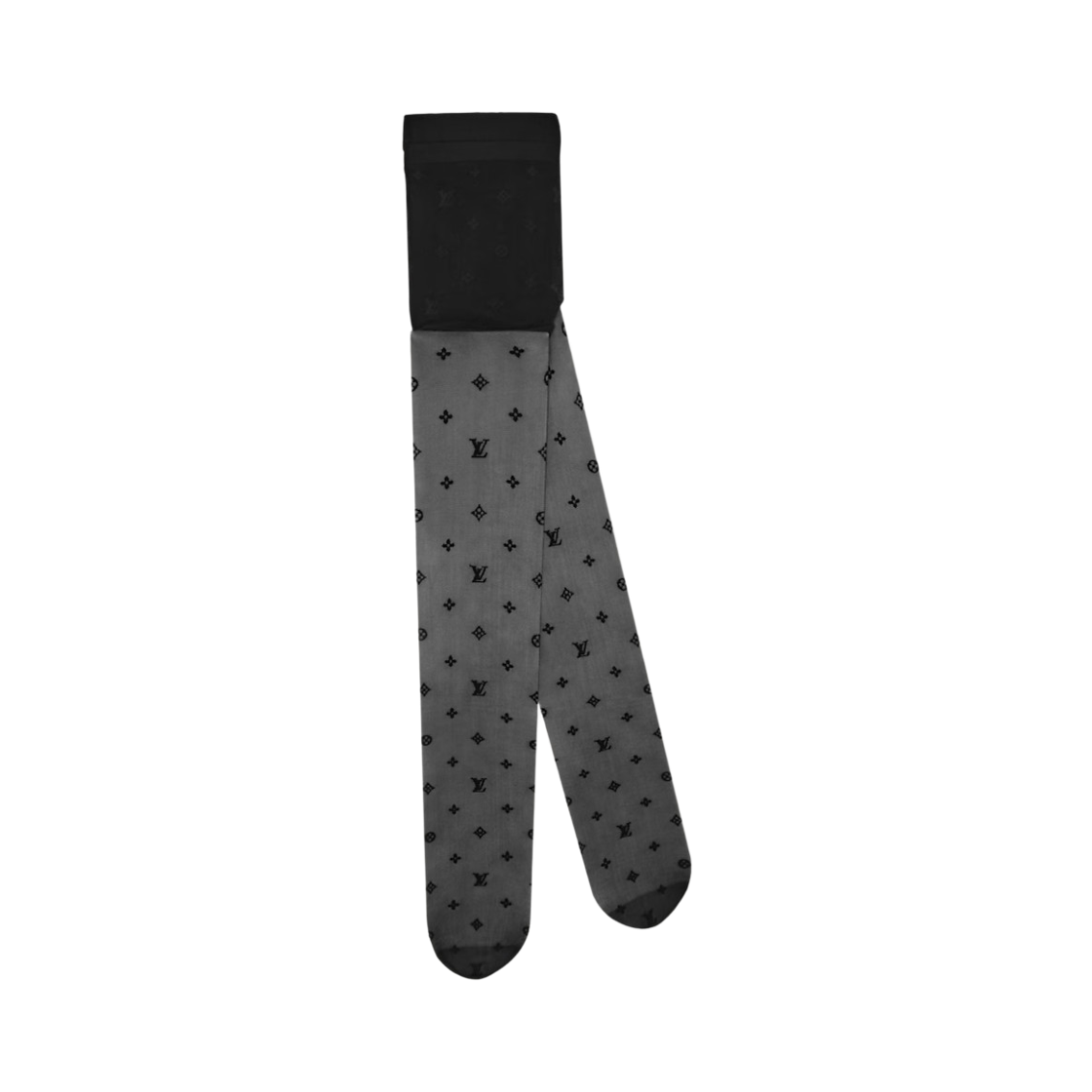 M5303S/M5303M/M5303L (W) Louis Vuitton Neo Monogram Takeover Tights Black