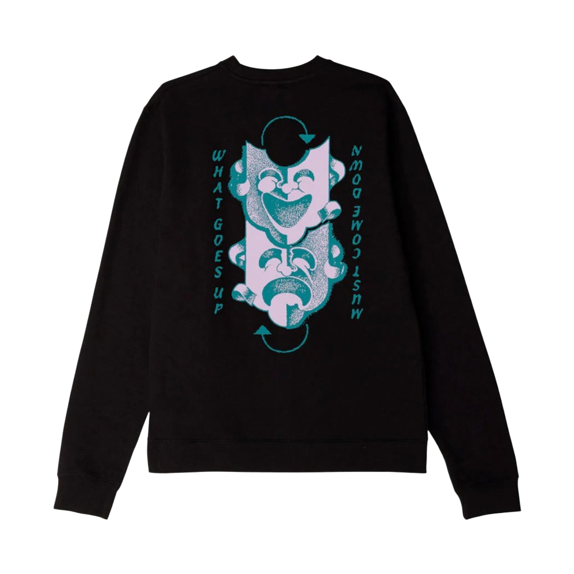 오베이 헤비웨이트 롱슬리브 박스 핏 티셔츠 오프 블랙(Obey Heavyweight Long Sleeve Box Fit T-Shirt Off Black) - 2