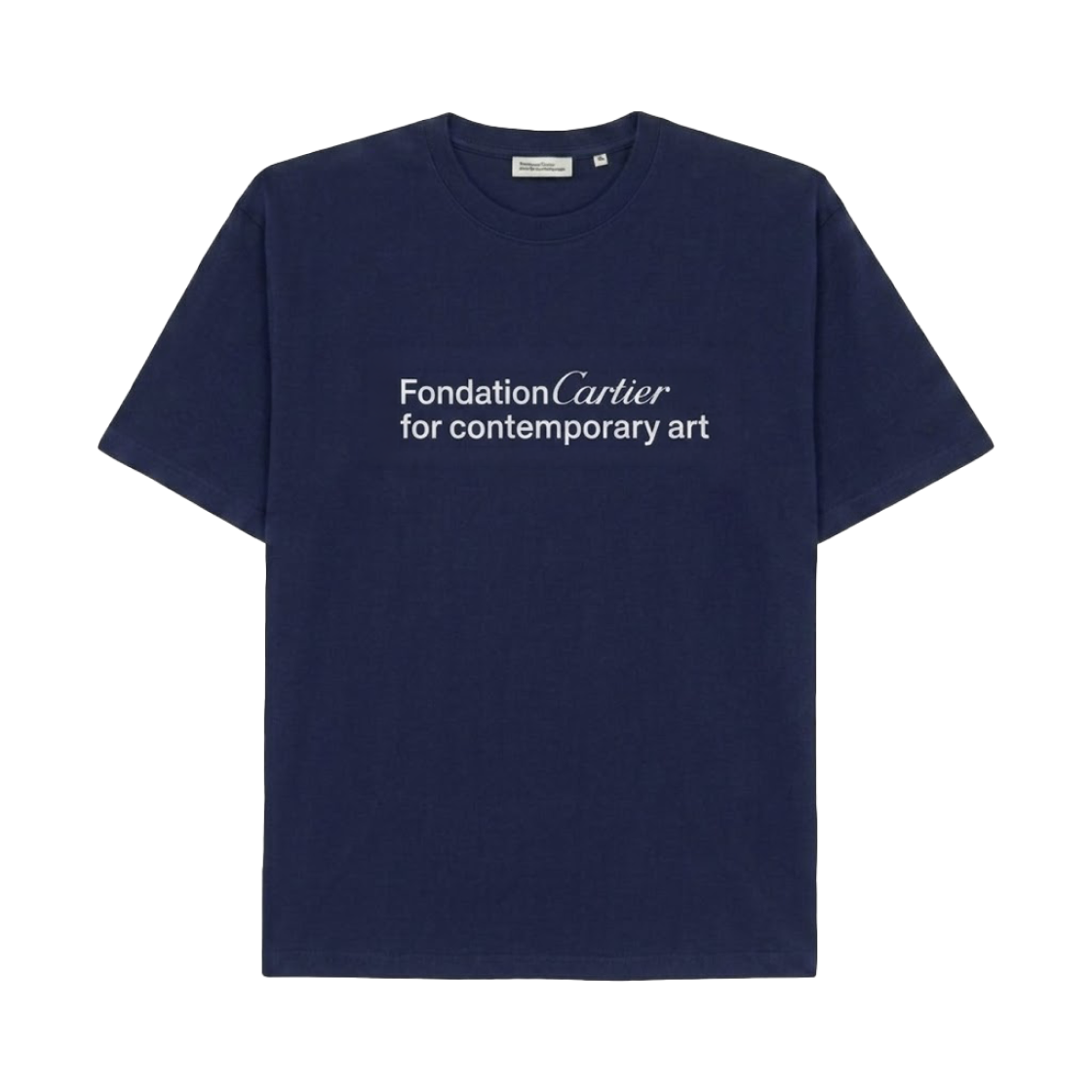 퐁다시옹 까르띠에 컨템포러리 아트 티셔츠 네이비(Fondation Cartier Contemporary Art T-Shirt Navy)