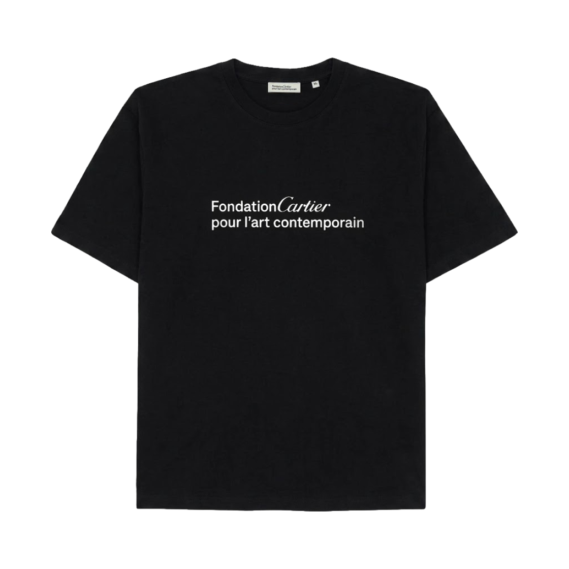 퐁다시옹 까르띠에 컨템포러리 아트 티셔츠 블랙(Fondation Cartier Contemporary Art T-Shirt Black)