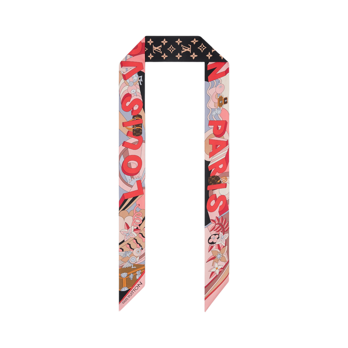 M98284 (W) Louis Vuitton LV Wonderland BB Bandeau Black