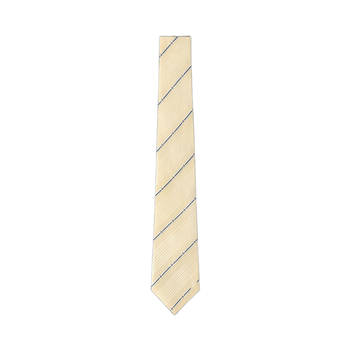 M96441 Louis Vuitton Fresh Stripes Tie Yellow