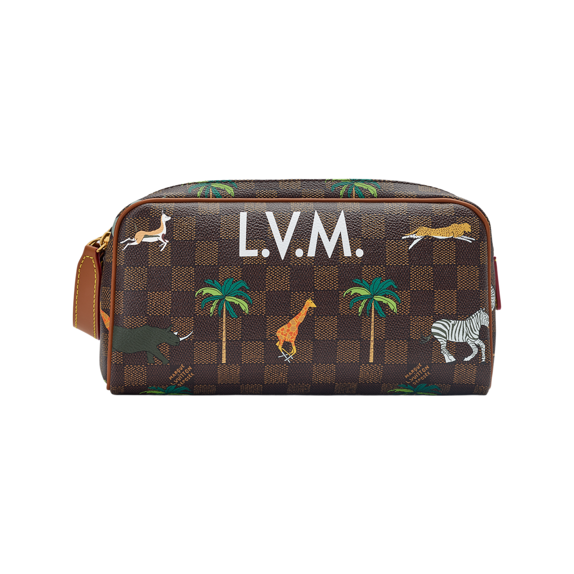 N40889 Louis Vuitton Trousse Toiletry Dopp Kit Brown