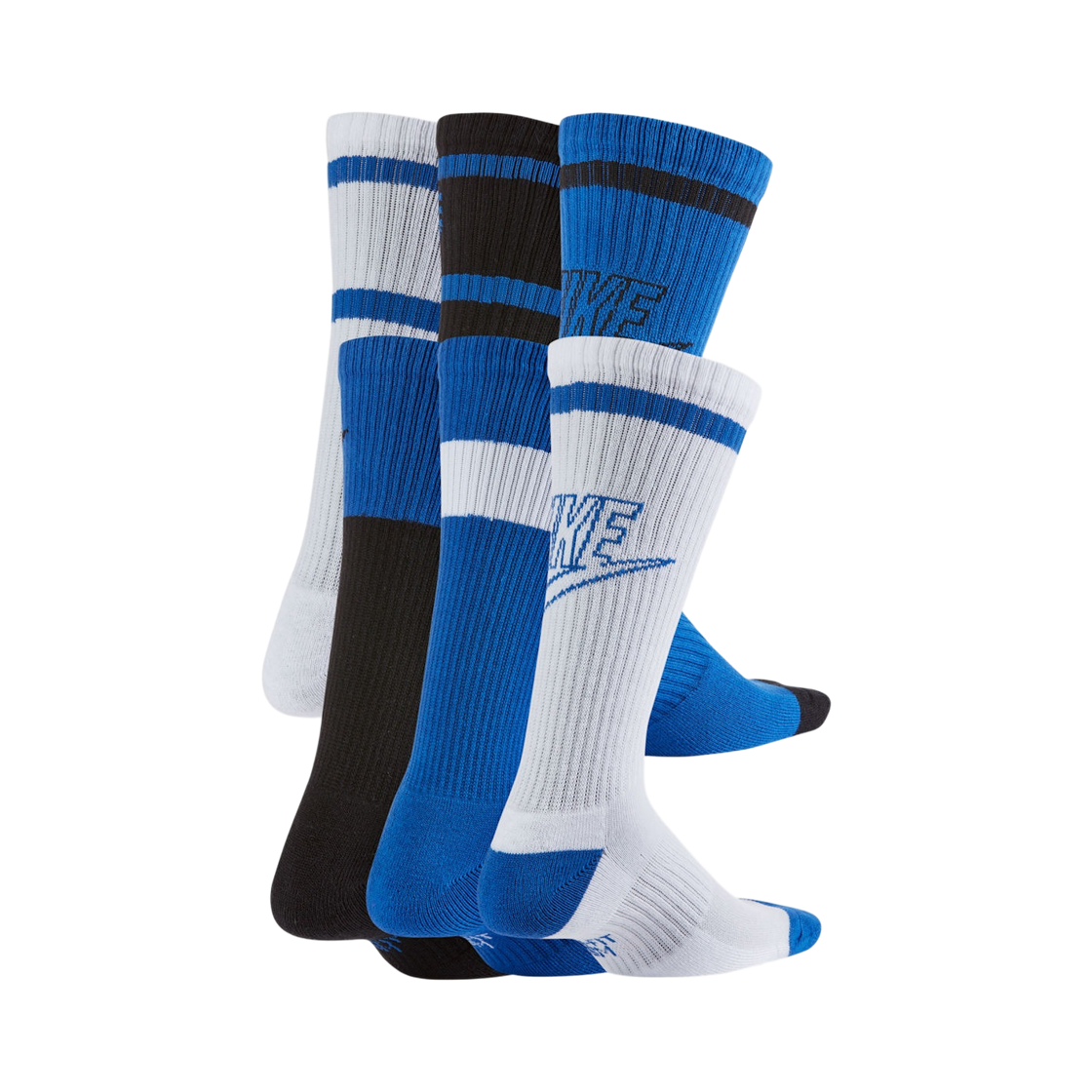 (키즈) 나이키 에브리데이 쿠션 크루 삭스 멀티컬러 (6개입/국내 정식 발매 제품)((Kids) Nike Everyday Cushioned Crew Socks Multicolor (6 Pack/Korean Ver.)) - 2