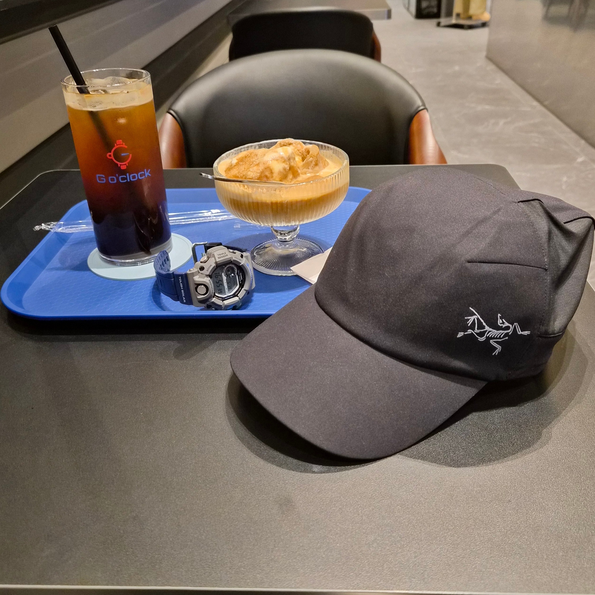 Arc'teryx Calvus Cap Black 착용 스타일 - 5