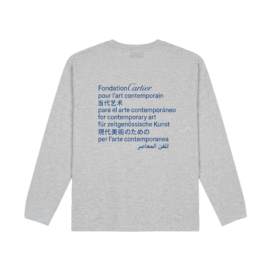 퐁다시옹 까르띠에 컨템포러리 아트 롱슬리브 티셔츠 그레이(Fondation Cartier Contemporary Art LS T-Shirt Grey) - 2